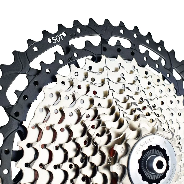 Wholesale 12 Speed 11-50T Aluminum Bicycle Freewheel Bike Cassette for Mountain Road Bike MTB BMX, Silver
Wholesale 12 Speed 11-50T Aluminum Bicycle Freewheel Bike Cassette for Mountain Road Bike MTB BMX, Silver