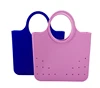 2017 hot selling silicone beach handbag fashion silicone women bag