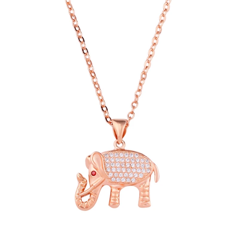 2021 Sevena Jewelry Fashionable Cute Elephant Animal Zircon Stone Rose Gold Yellow Gold Plated Pandants Necklace For Women, Picture
2021 Sevena Jewelry Fashionable Cute Elephant Animal Zircon Stone Rose Gold Yellow Gold Plated Pandants Necklace For Women, Picture