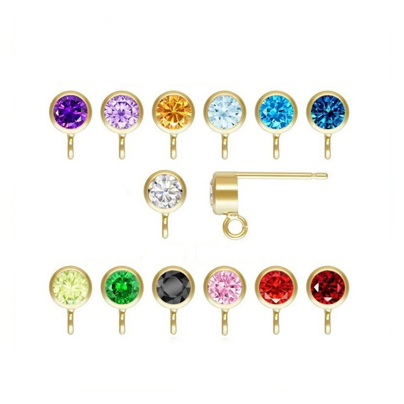 GF036 Real 14K Gold Filled Jewelry Findings Unique Ear Wire AAA CZ Bezel Gold Ear Wire Pin Findings
GF036 Real 14K Gold Filled Jewelry Findings Unique Ear Wire AAA CZ Bezel Gold Ear Wire Pin Findings