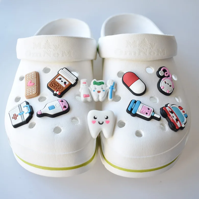 Designer Charms For Croc Shoes Jibbitz Medical Slide Tooth/Ambulance/Pill Hospital Wholesale Charm Designers Jibbitz Croc Charms, Customized
Designer Charms For Croc Shoes Jibbitz Medical Slide Tooth/Ambulance/Pill Hospital Wholesale Charm Designers Jibbitz Croc Charms, Customized