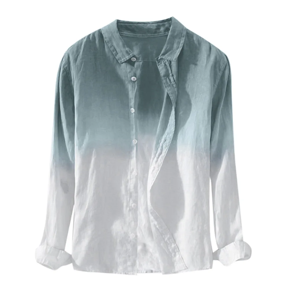 2021 Casual Cotton Linen Long Sleeve Shirt Color Matching Cardigan Long Sleeve Close Up Lapel Men's Wear, Customized color
2021 Casual Cotton Linen Long Sleeve Shirt Color Matching Cardigan Long Sleeve Close Up Lapel Men's Wear, Customized color