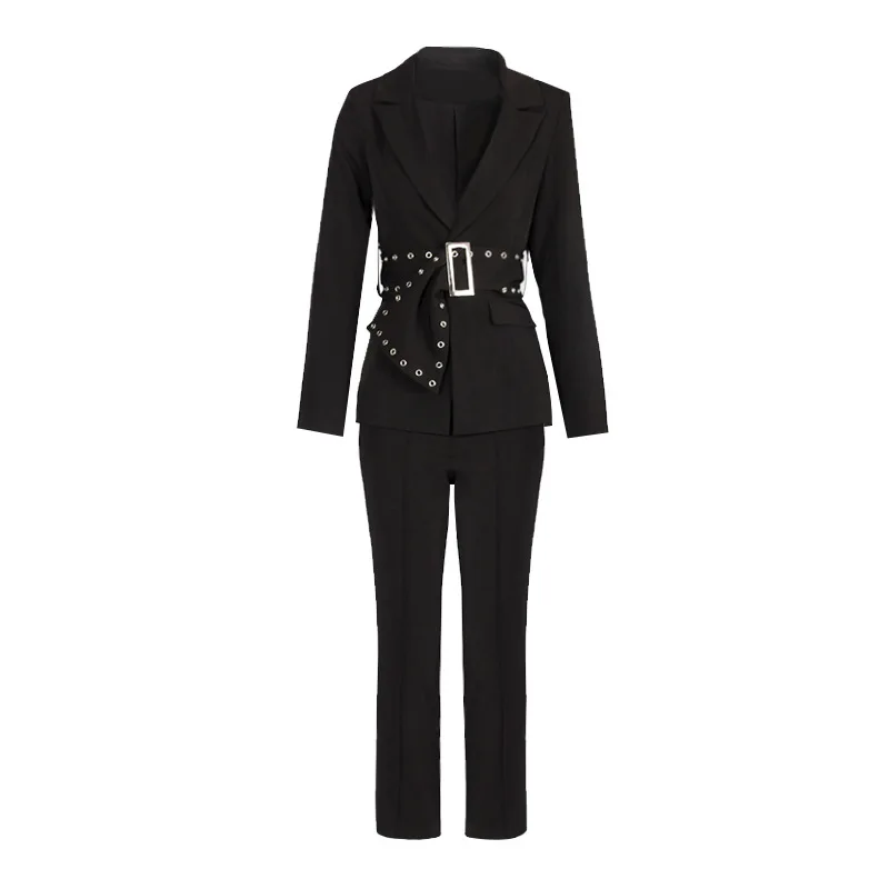 2021 Spring office temperament fan high-end woman two piece suit office suit women business suits for women
2021 Spring office temperament fan high-end woman two piece suit office suit women business suits for women
