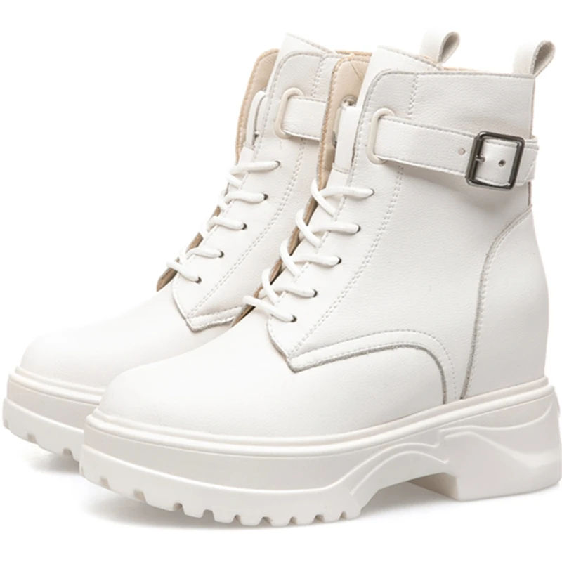 2021 Bots Women Motorcycle Ankle Boots Wedges Female Lace Up Platforms Spring Black Leather Oxford Shoes Woman
2021 Bots Women Motorcycle Ankle Boots Wedges Female Lace Up Platforms Spring Black Leather Oxford Shoes Woman