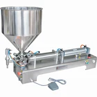 Single Head Semi Automatic Soft Drink Cream Filling Machine For Jam