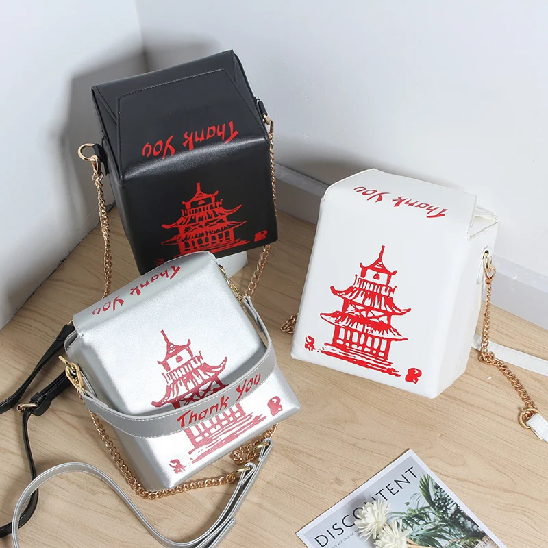 Women Purse New Bucket Handbag Creative Chinese Style Pu Chains Crossbody Bag Personality Red Iron Tower Printing Shoulder Bags
Women Purse New Bucket Handbag Creative Chinese Style Pu Chains Crossbody Bag Personality Red Iron Tower Printing Shoulder Bags