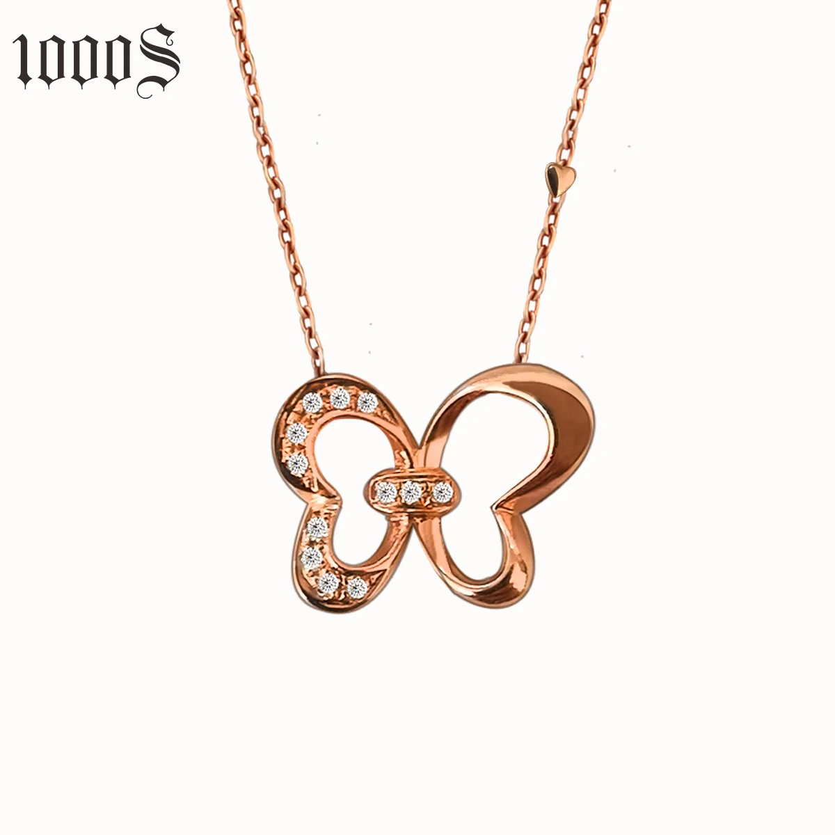 Fashion Design Fine Jewelry 18K Real Solid Gold Diamond Butterfly Pendant Necklace
Fashion Design Fine Jewelry 18K Real Solid Gold Diamond Butterfly Pendant Necklace