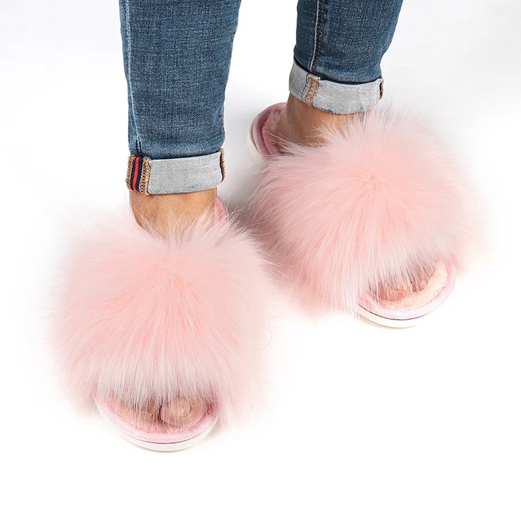 New Winter Furry Open-toe Slippers Ladies Plus Size Cotton Slippers Fluffy Slippers, 6 colors as picture
New Winter Furry Open-toe Slippers Ladies Plus Size Cotton Slippers Fluffy Slippers, 6 colors as picture