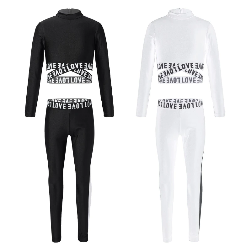 Hot Sale Sport Outfit Girls Crop Tops with Athletic Kids 2 Pcs Tracksuit Gymnastic Workout Active Set
Hot Sale Sport Outfit Girls Crop Tops with Athletic Kids 2 Pcs Tracksuit Gymnastic Workout Active Set