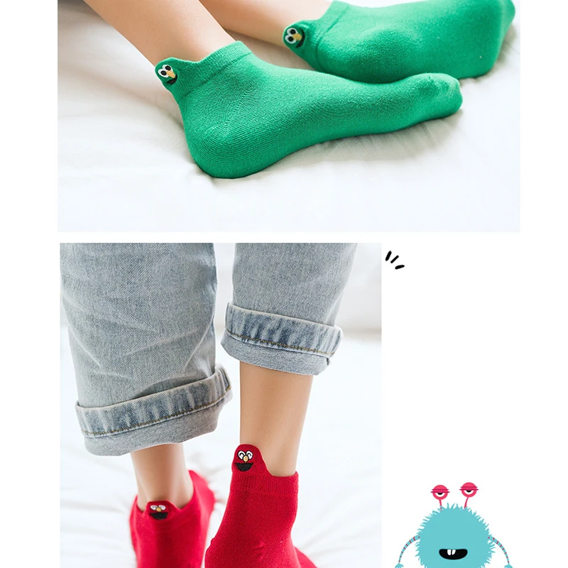 women cartoon boat socks 