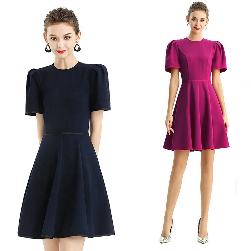 D094 casual dresses Summer High Quality Fashion Elegant Short Sleeve Evening Office womens dresses
D094 casual dresses Summer High Quality Fashion Elegant Short Sleeve Evening Office womens dresses