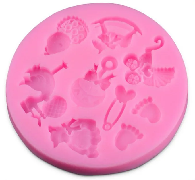 Cartoon Baby Car Flip Sugar Shaped Silicone Mould Food Safe Gumpaste Fondant Mould Cakes Decoration Confectionery Tools
Cartoon Baby Car Flip Sugar Shaped Silicone Mould Food Safe Gumpaste Fondant Mould Cakes Decoration Confectionery Tools