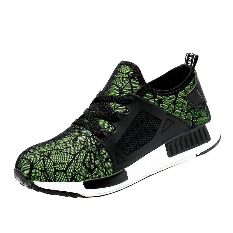 Lightweight Breathable Sneakers Indestructible ShoesPuncture-Proof Boots Men and Women Steel Toe Cap Work Safety Shoes, Grey green
Lightweight Breathable Sneakers Indestructible ShoesPuncture-Proof Boots Men and Women Steel Toe Cap Work Safety Shoes, Grey green