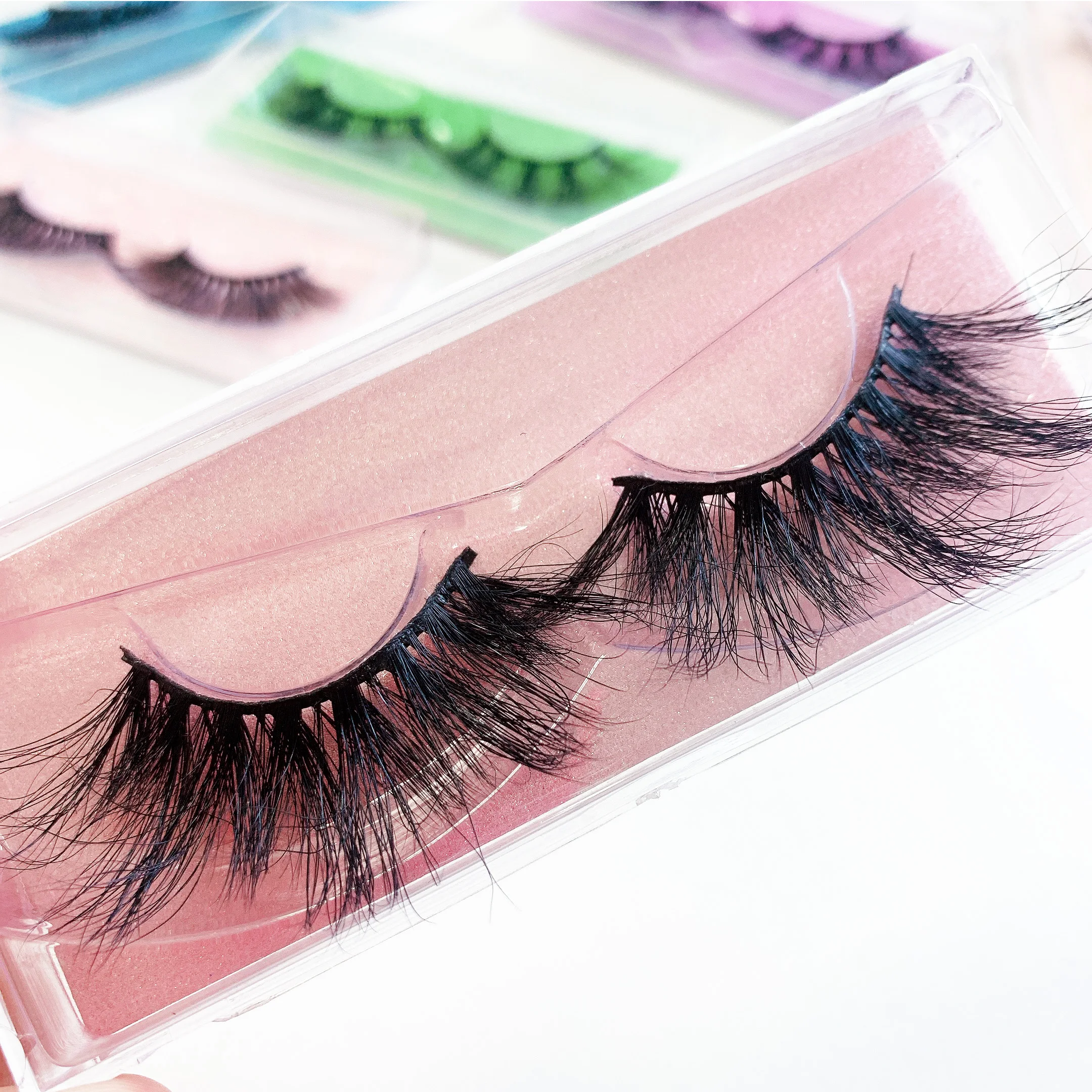 Wholesale private label customized boxes mink eyelash superroots lashes3d wholesale vendor 25mm mink lashes, Black color
Wholesale private label customized boxes mink eyelash superroots lashes3d wholesale vendor 25mm mink lashes, Black color