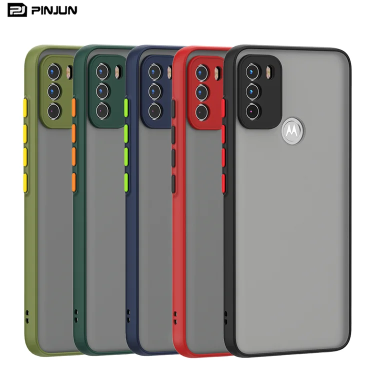 New Popular skin feel transparent frosted pc tpu combo case back cover for Motorola Moto G60 case shockproof
New Popular skin feel transparent frosted pc tpu combo case back cover for Motorola Moto G60 case shockproof