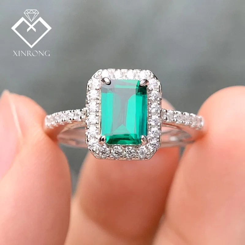 High quality Zambian Emerald Jewelry Classic cultiver l'emeraude lab created green emerald ring for Party
High quality Zambian Emerald Jewelry Classic cultiver l'emeraude lab created green emerald ring for Party