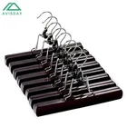 Avisday Stylish Wooden Pant And Skirt Hanger Non-slip Treatment