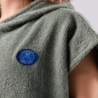 Whosale 100% Cotton Hooded Poncho Surf Towel For Adults