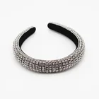 wholesale new European and American Baroque headband full diamond color luxury ball headband hairband women
