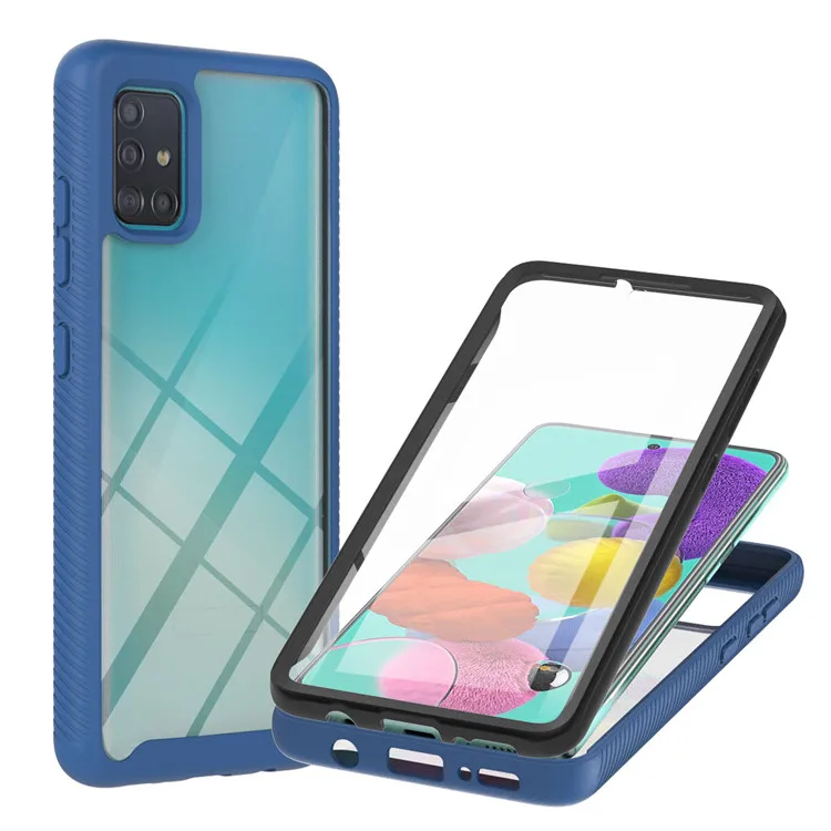 For Samsung Galaxy A71 A51 5G Shockproof Full-Body Clear Back Case Cover With Built-in Screen Protector
For Samsung Galaxy A71 A51 5G Shockproof Full-Body Clear Back Case Cover With Built-in Screen Protector