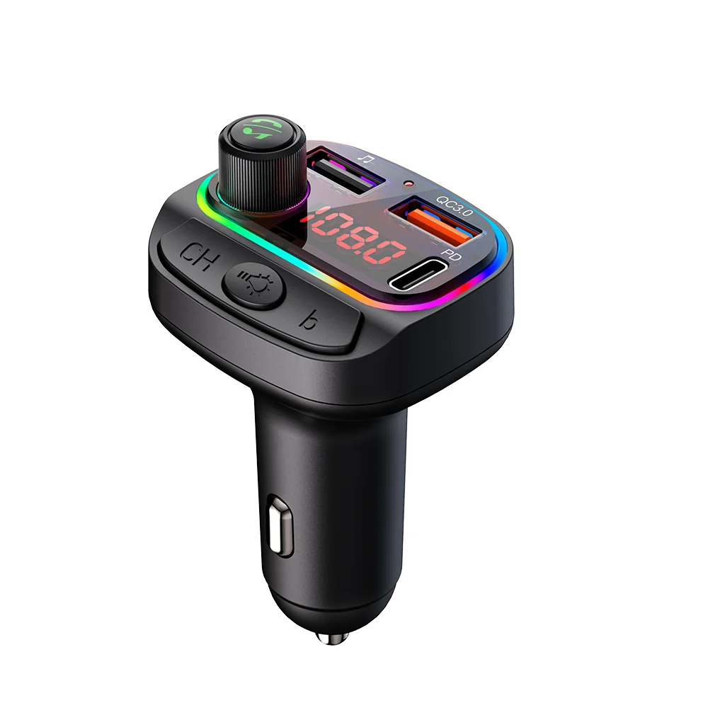 Free Shipping 1 Sample OK New Colorful BT MP3 Player Multi-function Car Charger FM Transmitter QC3.0 PD Fast Car Charger
Free Shipping 1 Sample OK New Colorful BT MP3 Player Multi-function Car Charger FM Transmitter QC3.0 PD Fast Car Charger