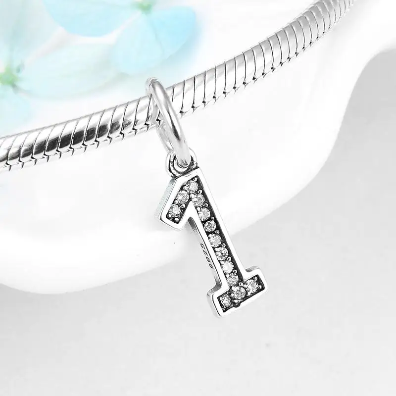 Real 925 sterling silver Number 0-9 Charms pendants Clear Cubic Zirconia Beads Fit Bracelets Silver Jewelry making Wholesale
Real 925 sterling silver Number 0-9 Charms pendants Clear Cubic Zirconia Beads Fit Bracelets Silver Jewelry making Wholesale