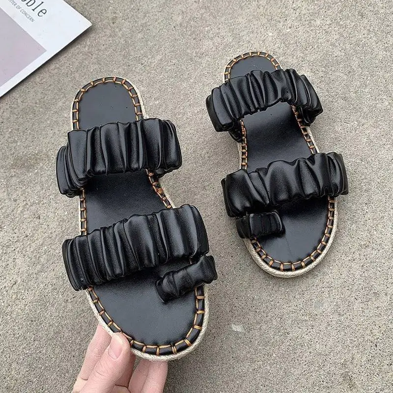 2021 European&American summer women shoes plus size hemp rope leisure beach outdoor slippers, Five colors or customized
2021 European&American summer women shoes plus size hemp rope leisure beach outdoor slippers, Five colors or customized