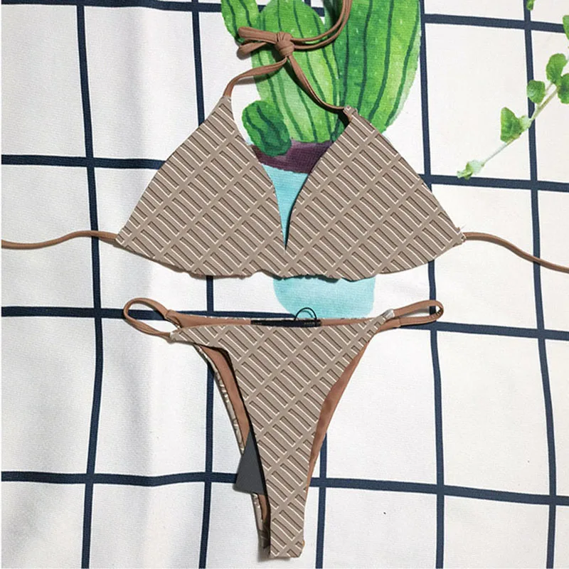 Designer Letter Printed Beach Swimwear Sexy Bikini Thong Summer Backless Women Swimsuit
Designer Letter Printed Beach Swimwear Sexy Bikini Thong Summer Backless Women Swimsuit
