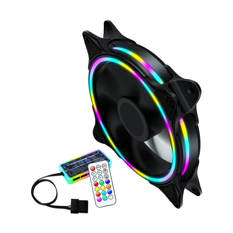 Factory Price Computer Case water Cooling LED RGB Fan cooler for computer case, Multi-color
Factory Price Computer Case water Cooling LED RGB Fan cooler for computer case, Multi-color