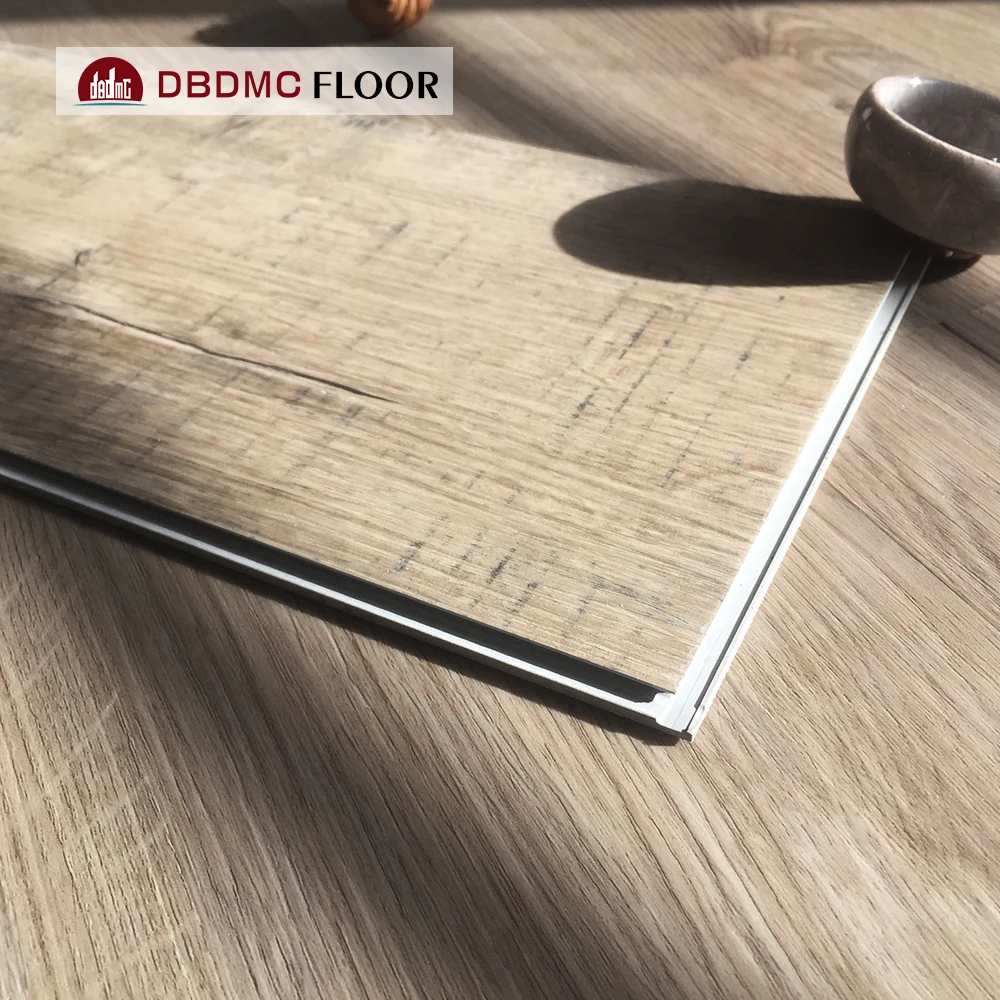 Colorful Marble Look Heavy Duty Tranquility Oak Pvc Click 5mm High