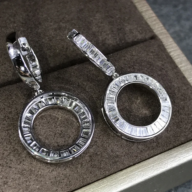 New Design Fashion earrings KYED0352 CZ Earrings Platinum Plated 3A Zircon Drop earrings for Women, Silver
New Design Fashion earrings KYED0352 CZ Earrings Platinum Plated 3A Zircon Drop earrings for Women, Silver