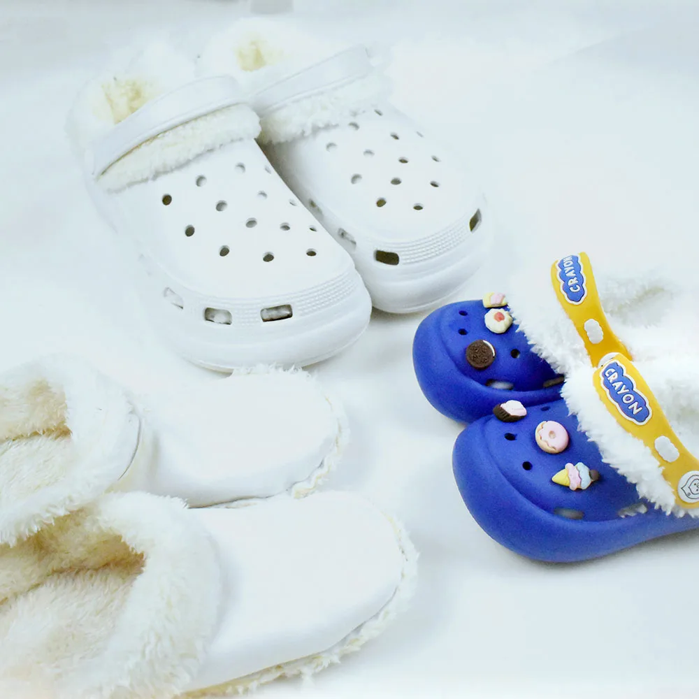 Wholesale winter Garden Clogs Shoes Sandals for Women CROC fur leather plush manufacturer, Customized color
Wholesale winter Garden Clogs Shoes Sandals for Women CROC fur leather plush manufacturer, Customized color