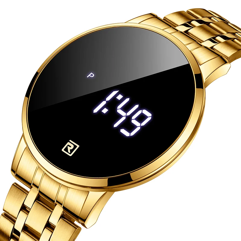 Reward Best quality Stylish LED digital watches China manufacture wholesale Alloy led watch touch screen montre pour homme
Reward Best quality Stylish LED digital watches China manufacture wholesale Alloy led watch touch screen montre pour homme