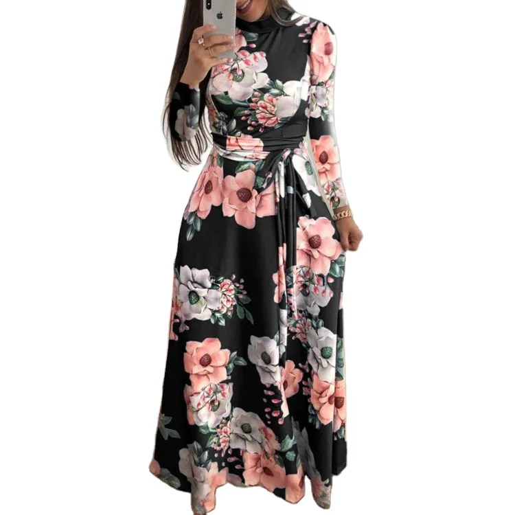 Summer Casual Short Sleeve Floral Print Party Elegant Luxury Vintage Maxi Dress for Women, Customized color
Summer Casual Short Sleeve Floral Print Party Elegant Luxury Vintage Maxi Dress for Women, Customized color