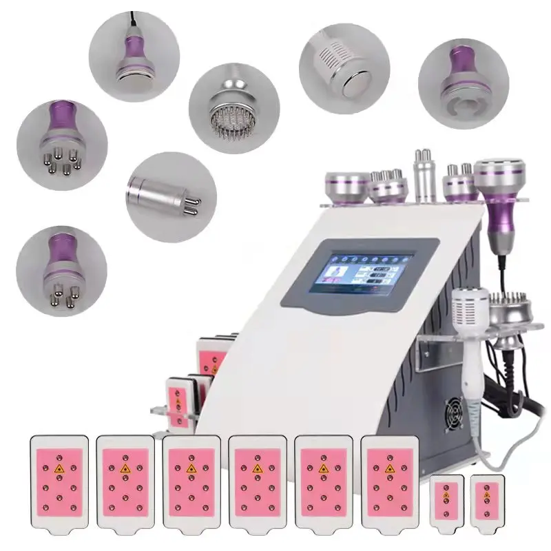 New Arrival 9 In 1 Cavitation Machine 40K Ultrasonic Vacuum Radio Frequency Slimming Machine Vacuum Cavitation System
New Arrival 9 In 1 Cavitation Machine 40K Ultrasonic Vacuum Radio Frequency Slimming Machine Vacuum Cavitation System