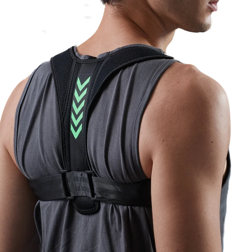 High quality adjustable back brace support belt comfortable upper back posture corrector
High quality adjustable back brace support belt comfortable upper back posture corrector