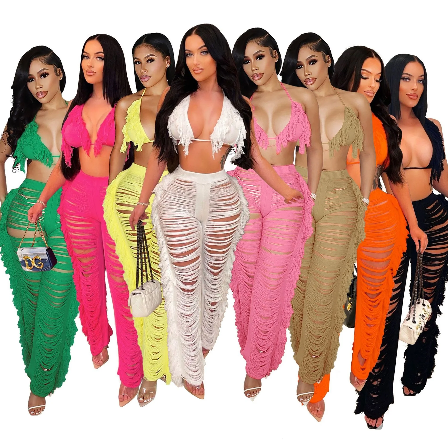 Womens Beach Wear Summer Clothing 2 Piece Luxury Bikini Crochet Cover Up Beachwear Pant Set, Picture
Womens Beach Wear Summer Clothing 2 Piece Luxury Bikini Crochet Cover Up Beachwear Pant Set, Picture