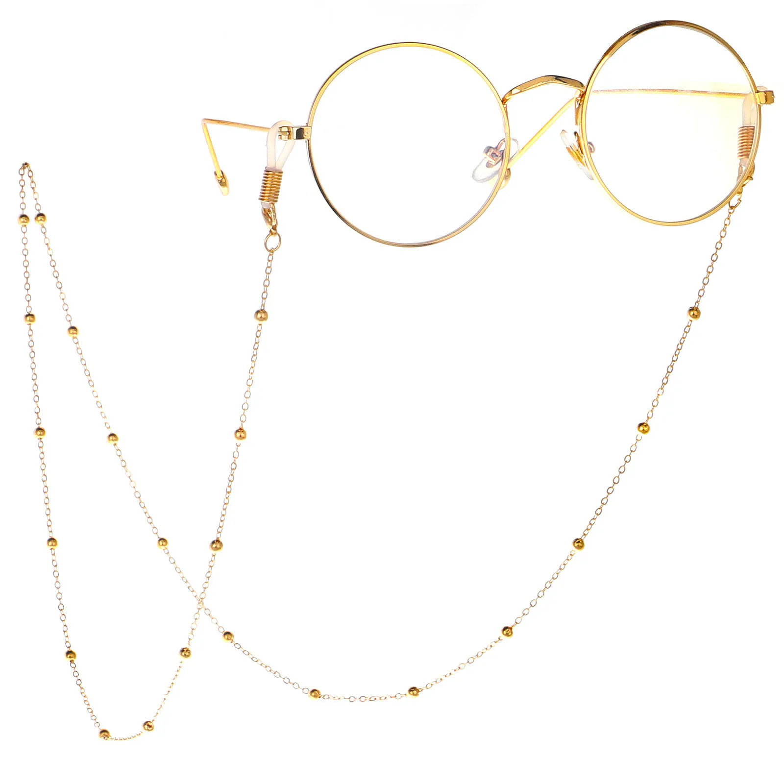 Fashion Girl Europe Hot sell Women Stainless Steel Gold Plated Beads Sunglasses Glasses Chains, Gold,silver
Fashion Girl Europe Hot sell Women Stainless Steel Gold Plated Beads Sunglasses Glasses Chains, Gold,silver