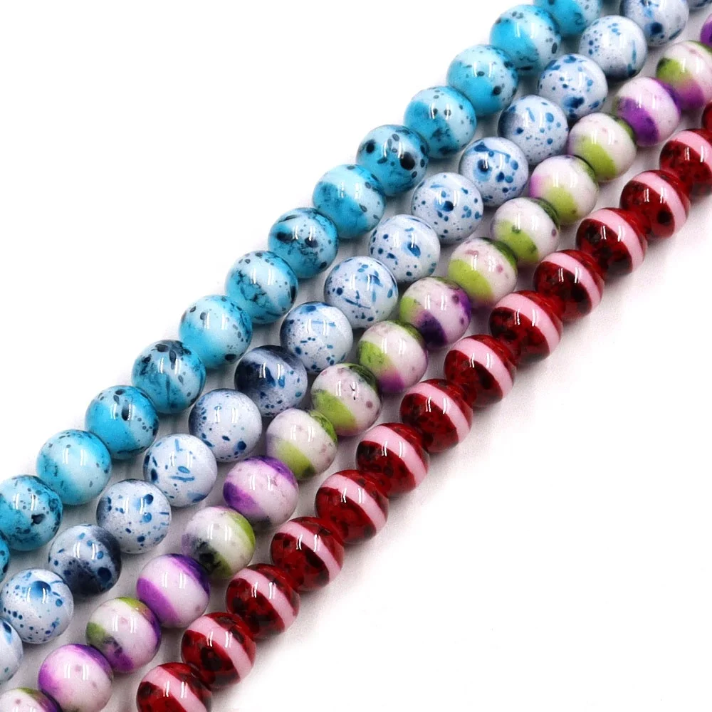Black Friday Sale 16 inches top quality 10 mm white striped beads for jewelry making loose beads, As picture
Black Friday Sale 16 inches top quality 10 mm white striped beads for jewelry making loose beads, As picture