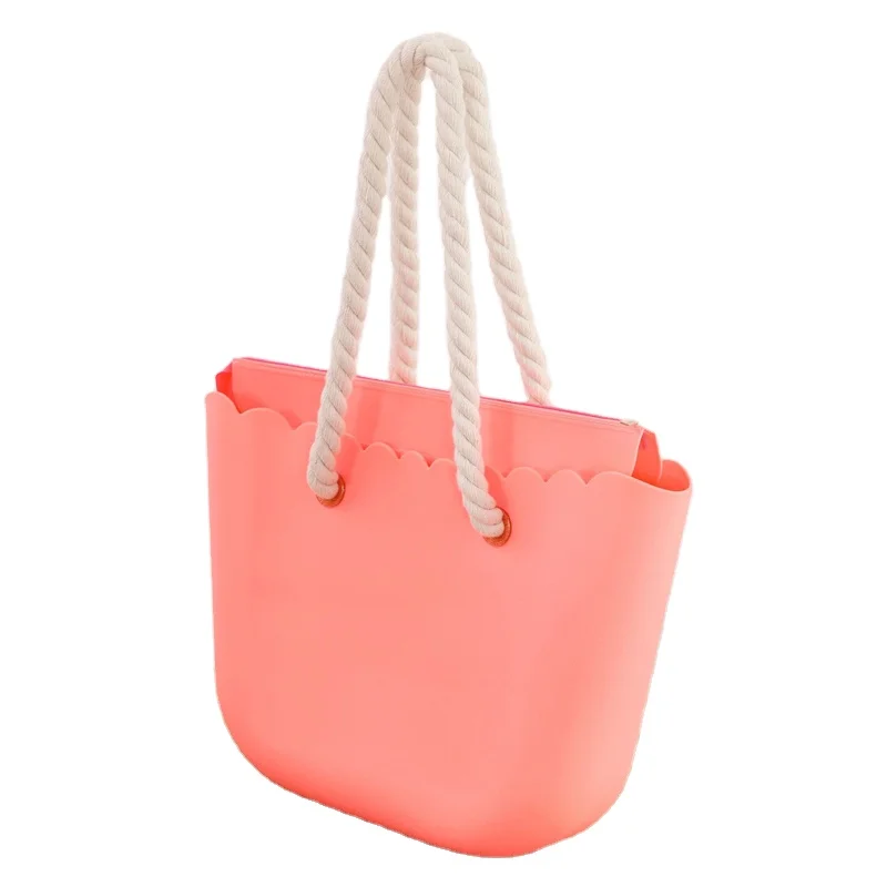 Colorful Ocean Swimming Trip Simply Silicone Beach Bag Tpe Beach Bag Eva Tote Bag, Cyan/black/rose red/orange/blue/green/red/pink
Colorful Ocean Swimming Trip Simply Silicone Beach Bag Tpe Beach Bag Eva Tote Bag, Cyan/black/rose red/orange/blue/green/red/pink