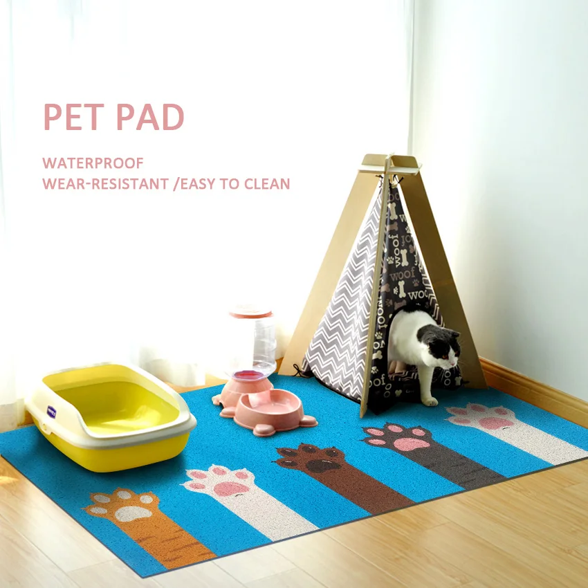 pet PVC foot mat trapper food wire coil printed logo carpet door mat, Customized color
pet PVC foot mat trapper food wire coil printed logo carpet door mat, Customized color