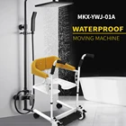 Hot sale wheelchair bath shower chair for disable and elderly people convenient medical mute wheel waterproof