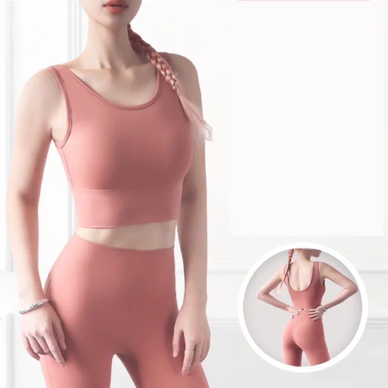 Hot High-quality Support Shockproof Women Compression Yoga Bra Sexy Sports Bra Vest With Removable Cups
Hot High-quality Support Shockproof Women Compression Yoga Bra Sexy Sports Bra Vest With Removable Cups