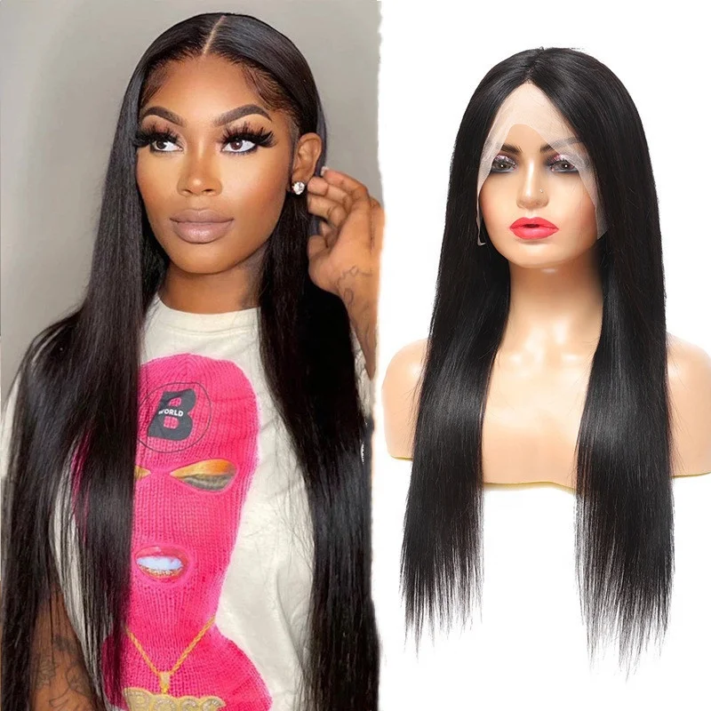 A0436 13*4*1T-part lace front wig 180% Density black straight wig brazilian virgin human hair lace front full lace wigs
A0436 13*4*1T-part lace front wig 180% Density black straight wig brazilian virgin human hair lace front full lace wigs