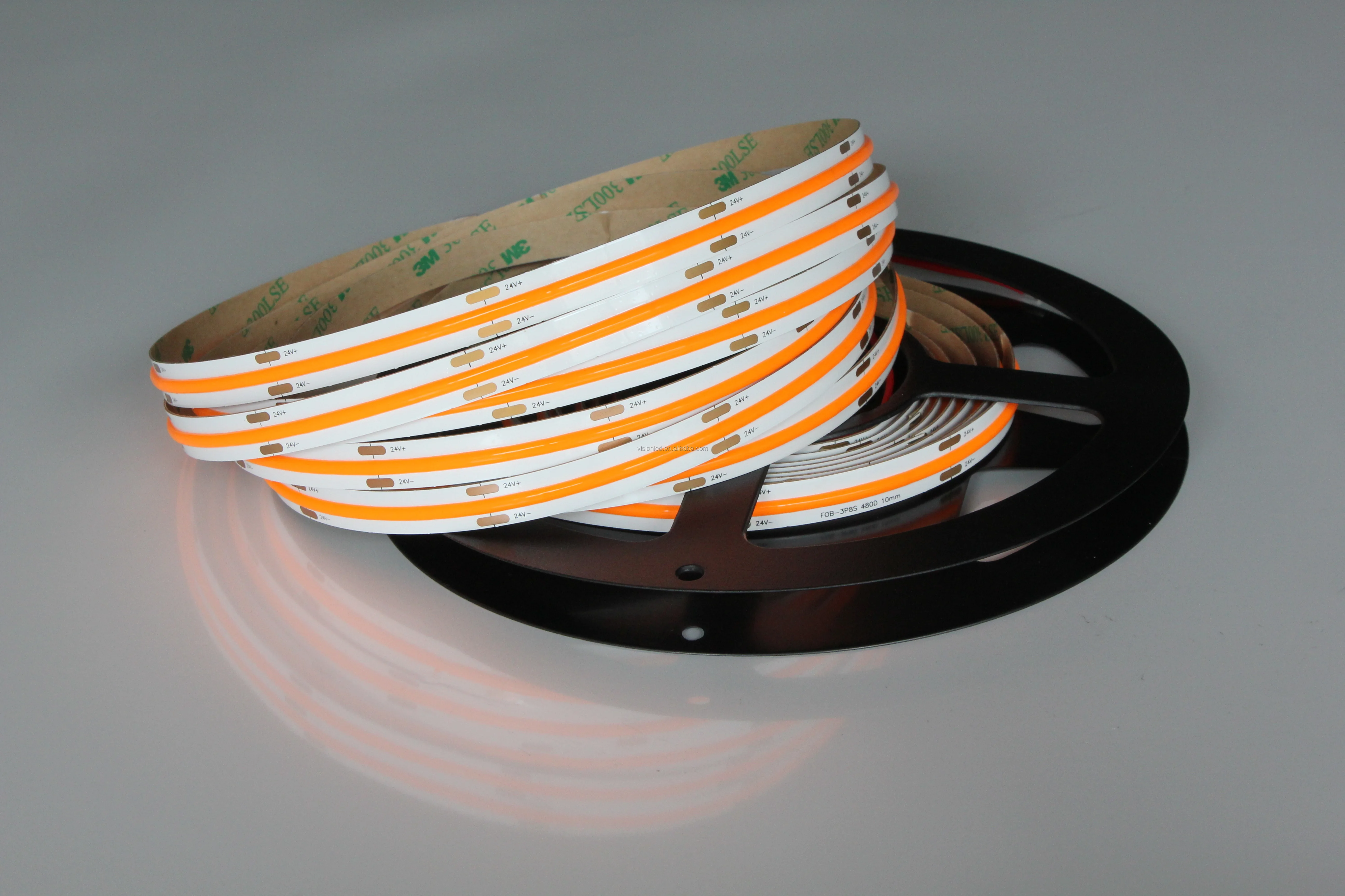 Hot COB LED Flexible Strips Light, 12V or 24V DC, 8mm or 10mm FPC