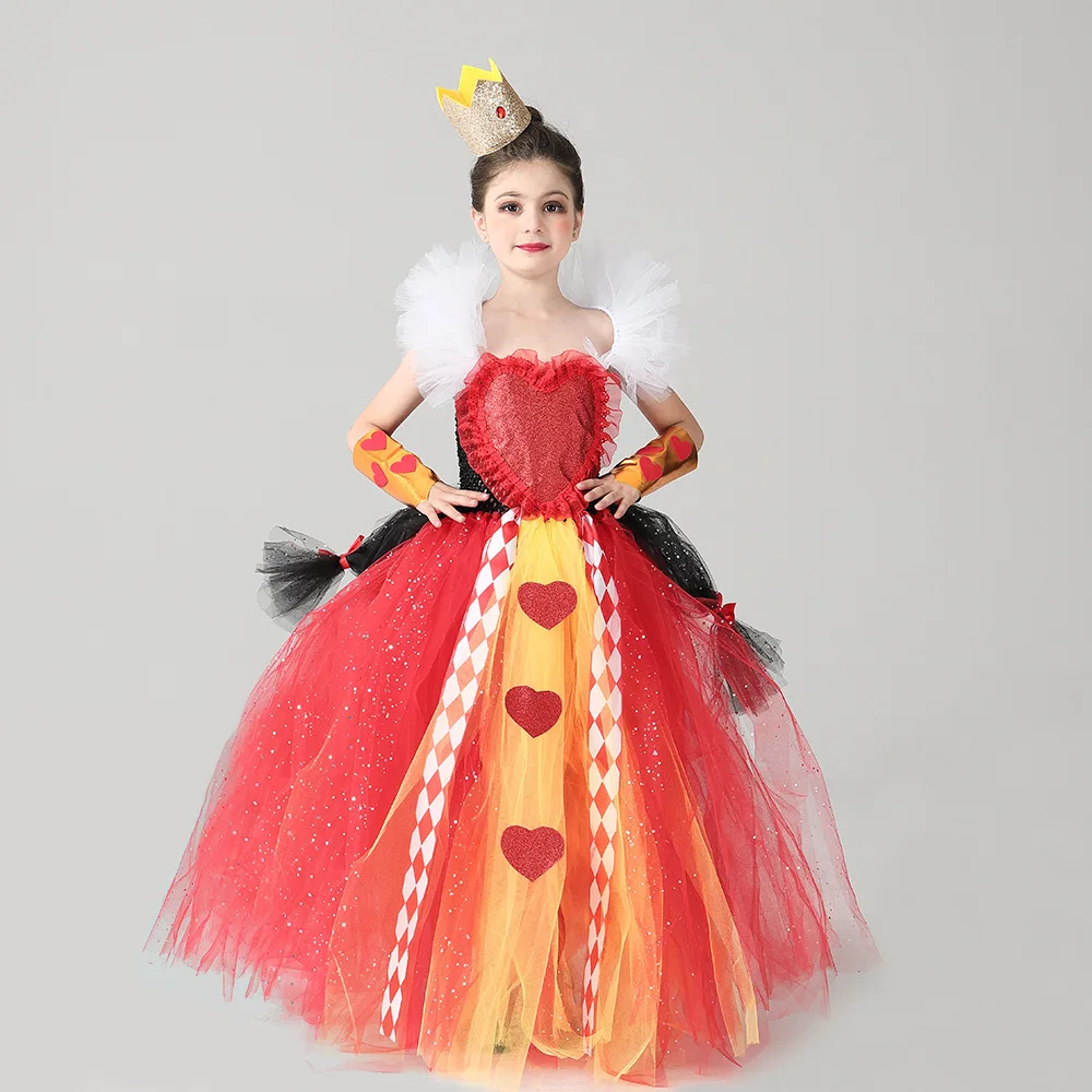 European And American Girls Halloween Cosplay Heart Queen Fluffy Dress Sleepwalking Wonderland Heart Queen Dress
European And American Girls Halloween Cosplay Heart Queen Fluffy Dress Sleepwalking Wonderland Heart Queen Dress