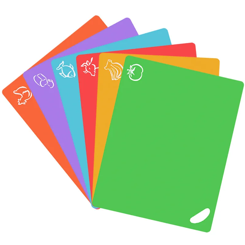 Extra Thick Flexible Plastic Chopping Board Silicone Cutting Board Mats Set for Kitchen Dishwasher, Multi colors
Extra Thick Flexible Plastic Chopping Board Silicone Cutting Board Mats Set for Kitchen Dishwasher, Multi colors
