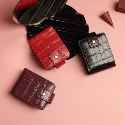 2021 New Women Lipstick Holder Bag Alligator leather envelope portable cosmetic bags, Black/red/brown
2021 New Women Lipstick Holder Bag Alligator leather envelope portable cosmetic bags, Black/red/brown