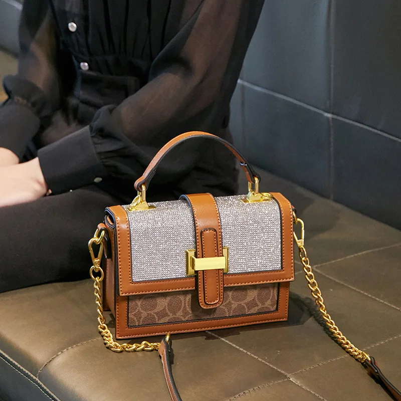Summer women 2021 new fashion chain diamond square hand bag one shoulder designer trend crossbody handbags
Summer women 2021 new fashion chain diamond square hand bag one shoulder designer trend crossbody handbags