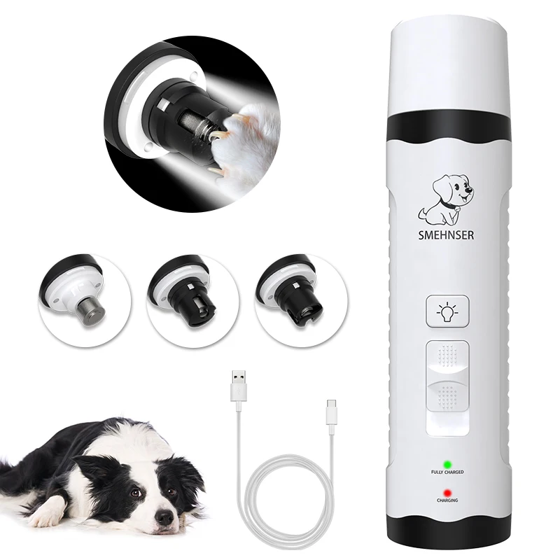 Wholesale LED Light Animal Nail Polisher USB Automatic Manicure Cat Dog Nail Trimmer Pet Nail Grinder
Wholesale LED Light Animal Nail Polisher USB Automatic Manicure Cat Dog Nail Trimmer Pet Nail Grinder